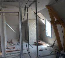 Mise en place des cloisons