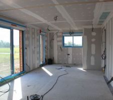 Mise en place des cloisons