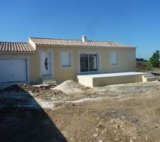 02.06.2015 : Façade terminée !!