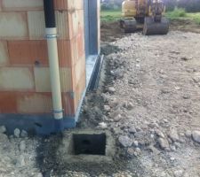 Regard pour les évacuations d'eau pluviales