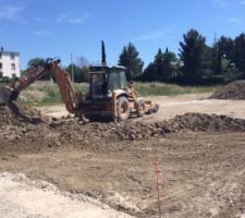 Premier coup de pelle!!!