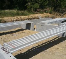 Poutrelles Leader sans étais en béton précontraint