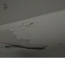 D&eacute;but fuite du toit pour le promoteur c &eacute;tait un pont thermique