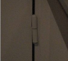 Espace anormal de la porte