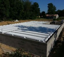 Plancher Isolant en place