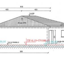 Permis de construire - Coupe NORD