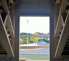 La lucarne de toit.