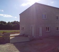 Élévation du garage