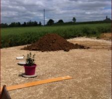 Terre végétale enfin arrivée