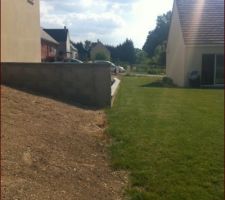 Photo pour délimiter terrain pour future clôture