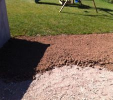 C'est partie, on étale la terre