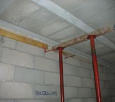 Plancher pret a etre coul&eacute;
