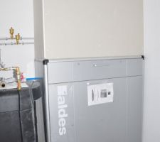 Caisson pour cacher les gaines de chauffage demandé notre conducteur au plaquiste.