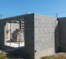 La maison prend forme !