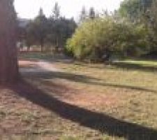 Terrain en septembre 2014 lors des visites