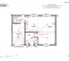 Plan électrique rdc