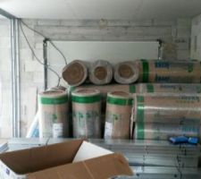Placo en cour garage