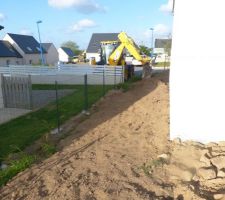 Terrassement jardin