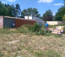 Autre mur blanc cass&eacute;