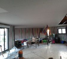 Vue sur le plafond