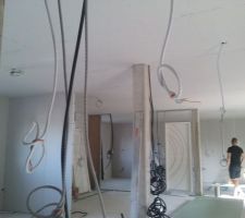 Plafond et cloison