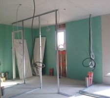 Vue sur salle de bain