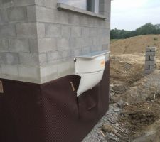 Pose des Courettes terminée