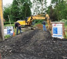 Accès chantier