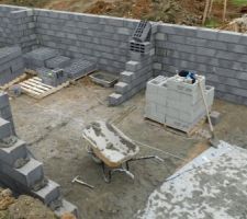 &eacute;l&eacute;vation des murs