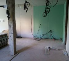 Toilettes et cellier