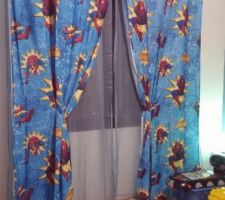 La chambre de notre fils fan de spiderman