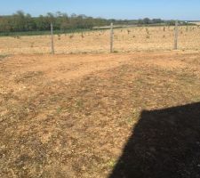 Terrassement et enlèvement des cailloux