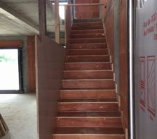 Coffrage escalier