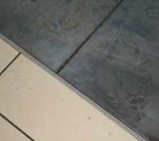 Le joint de dilatation.