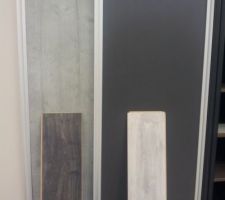 Parquet et porte placard des chambres