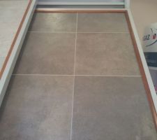 Carrelage pièce de vie