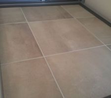 Carrelage pièce de vie