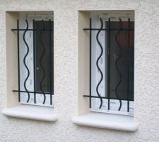 Façade avec défenses