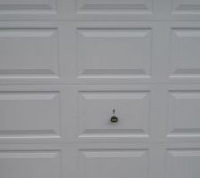 Porte garage définitive