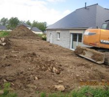 Mise a plat du terrain