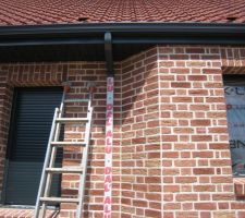 2ème descente de gouttière posée