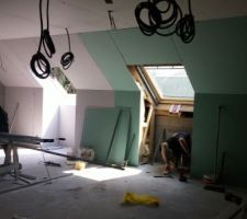 Futur emplacement sdb chambre