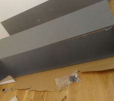 D&eacute;but du montage du dressing