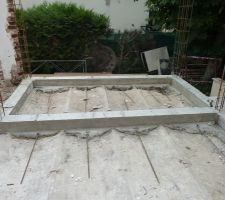 La future terrasse