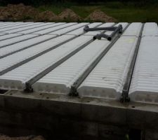 La salle de bain et les chambres