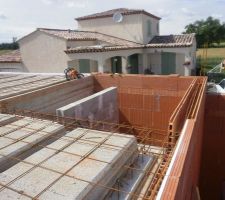 Escalier vu d'en haut