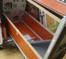 Arrivée de l'ascenseur