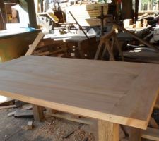 Plateau en cèdre du Liban 3,5cm épaisseur pour table cuisine