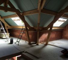 Enfin les velux posés(météo pourri)