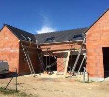 Enfin les velux posés(météo pourri)